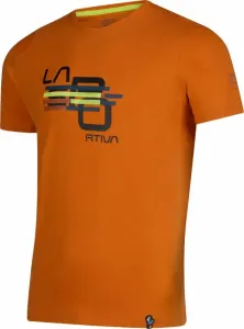 La Sportiva Stripe Cube T-Shirt M Hawaiian Sun XL T-Shirt