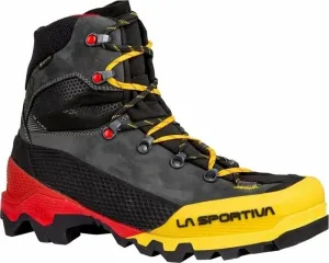 La Sportiva Aequilibrium LT GTX Black/Yellow 43 Mens Outdoor Shoes