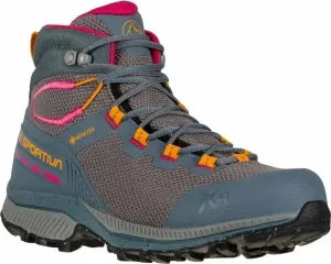 La Sportiva Womens Outdoor Shoes TX Hike Mid Woman GTX Slate/Sorbet 37