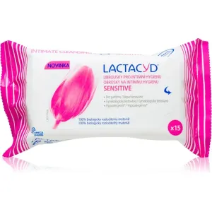 Lactacyd Sensitive intimate cleansing wipes 15 pc
