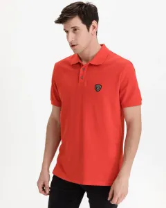 Lamborghini Polo Shirt Red