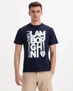 Lamborghini T-shirt Blue