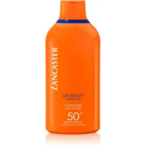 Lancaster Sun Beauty Comfort Milk sunscreen lotion SPF 50 400 ml