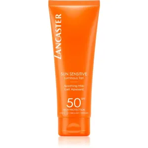 Lancaster Sun Sensitive Soothing Milk sunscreen lotion for sensitive skin SPF 50 125 ml