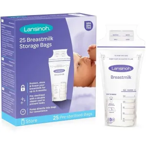 Lansinoh Breastfeeding Breastmilk Storage Bags pouch for breast milk storage 25 pc