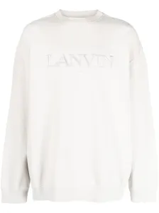 LANVIN - Logo Cotton Sweatshirt #1646283