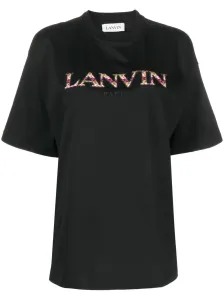 LANVIN - Logo Cotton T-shirt #1646824