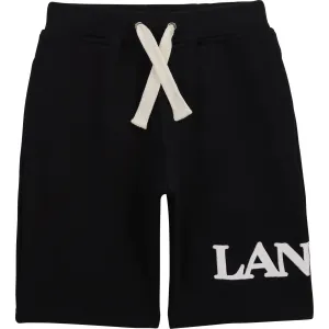 Lanvin Boys Logo Shorts Black Navy 12Y