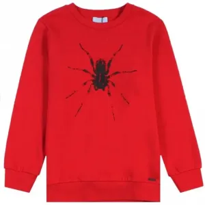 Lanvin Boys Spider Logo Sweatshirt Red 10Y #1577552