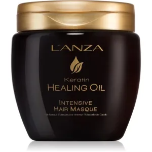 L'anza Keratin Healing Oil Intensive Hair Masque nourishing mask for smooth and glossy hair 210 ml