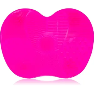 Lash Brow Silicone Make-up Brush Wash Matte Pink brush cleaning pad size S 1 pc