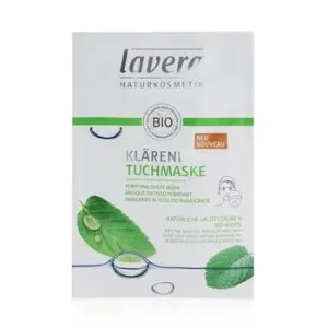 LaveraSheet Mask - Purifying (With Natural Salicylic Acid & Organic Mint) 1sheet