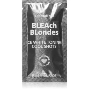 Lee Stafford Bleach Blondes Ice White intensive treatment for blonde and grey hair 4x15 ml