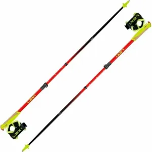 Leki Ultratrail FX Junior Naturalcarbon/Bright Red/Neonyellow 95-110 Running poles