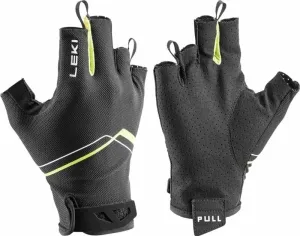 Leki Multi Breeze Short Black/Yellow/White 6 Gloves