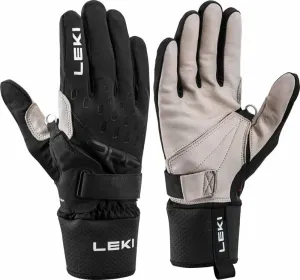 Leki PRC Premium Shark Black/Sand 7 Ski Gloves