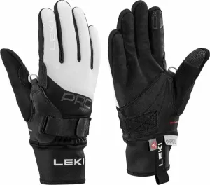 Leki PRC ThermoPlus Shark Women Black/White 6 Ski Gloves