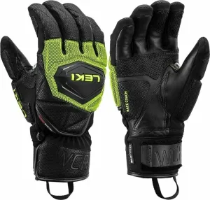 Leki WCR Coach 3D Black/Ice Lemon 10,5 Ski Gloves