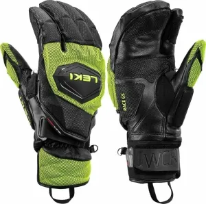 Leki WCR Venom GS 3D Lobster Black/Ice Lemon 10 Ski Gloves