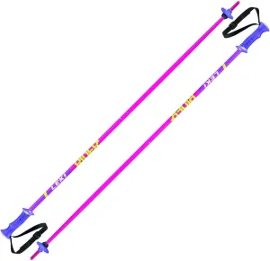 Leki Rider Pink/White/Green/Lilac 105 cm Ski Poles
