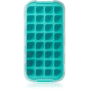 Lékué Industrial Ice Cube Tray with Lid silicone mould for ice colour Turquoise 1 pc