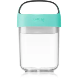 Lékué Jar To Go lunch box small colour Turquoise 400 ml
