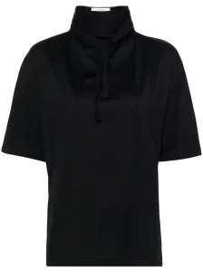 LEMAIRE - Cotton T-shirt With Foulard