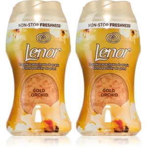 Lenor Gold Orchid laundry scented beads 2x140 g