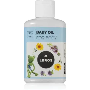 Leros BIO Baby oil wild thyme & marigold massage oil for baby’s skin 100 ml