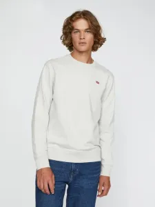 Levi's® New Original Crew Sweatshirt White Grey