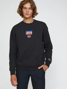 Levi's® Relaxed T2 Graphic Crew Sweatshirt Black