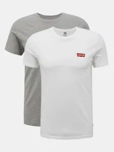 Levi's® T-shirt 2 pcs White Grey