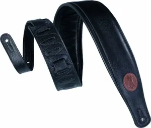 Levys MSS2-XL Leather guitar strap Black