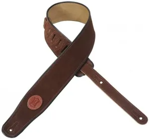 Levys MSS3 Leather guitar strap Brown