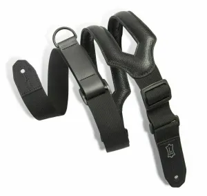 Levys Right Height Ergonomic Leather guitar strap