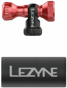 Lezyne Control Drive CO2 Head Only Neoprene Red/Hi Gloss CO2 Pump