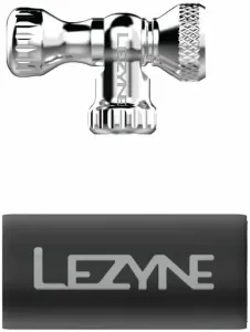 Lezyne Control Drive CO2 Head Only Neoprene Silver/Hi Gloss CO2 Pump