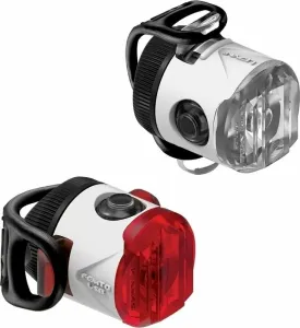 Lezyne Femto USB Drive Pair White Front 15 lm / Rear 5 lm Cycling light