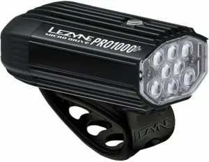 Lezyne Micro Drive Pro 1000+ Front 1000 lm Satin Black Front Cycling light