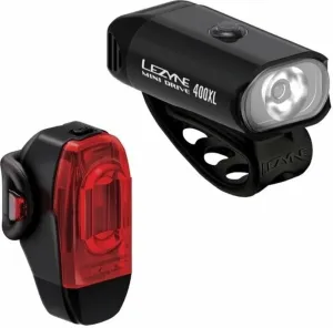 Lezyne Mini Drive 400XL/KTV Drive+ Pair Black/Black Front 400 lm / Rear 40 lm Cycling light