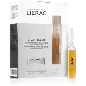Lierac Cica-Filler Intensive Renewing Serum with Anti-Wrinkle Effect 3x10 ml