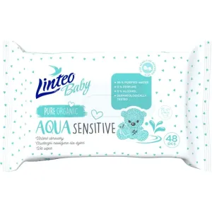 Linteo Baby Aqua Sensitive gentle wet wipes for babies 48 pc