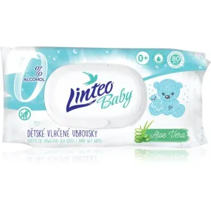 Linteo Baby Pure & Fresh gentle wet wipes for babies with aloe vera 80 pc