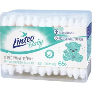 Linteo Baby cotton buds for children 65 pc