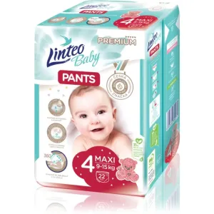 Linteo Baby Pants disposable nappy pants Maxi Premium 9-15 kg 22 pc