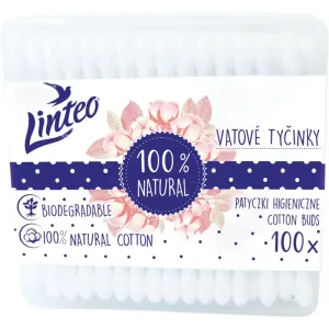 Linteo Natural cotton buds box 100 pc