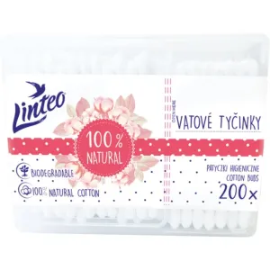 Linteo Natural cotton buds box 200 pc