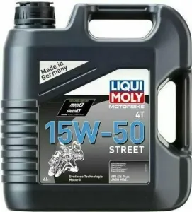Liqui Moly 1689 Motorbike 4T 15W-50 Street 4L Engine Oil