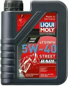 Liqui Moly 2592 Motorbike 4T Synth 5W-40 Street Race 1L Engine Oil