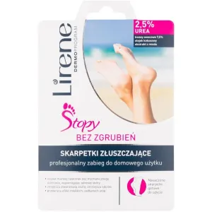 Lirene Foot Care exfoliating and moisturising foot mask for softer feet (2,5% Urea) 1 pc